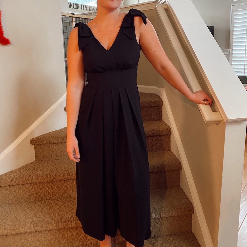 J Crew Black Jumpsuit Size 2